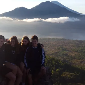 Jungle trek and caldera camping at Mount Batur
