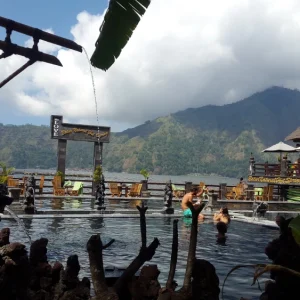 Natural hot spring experience in Bali